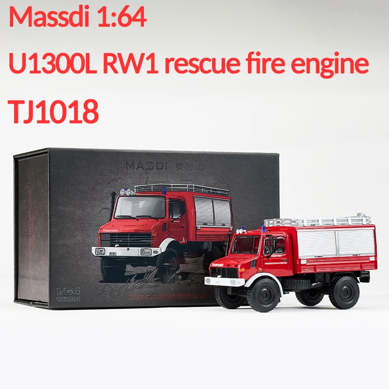 Unimog U1300L Rescue RV Diecast Model 1/64 9 Unimog U1300L Rescue RV Diecast Model 1/64 - Image 9