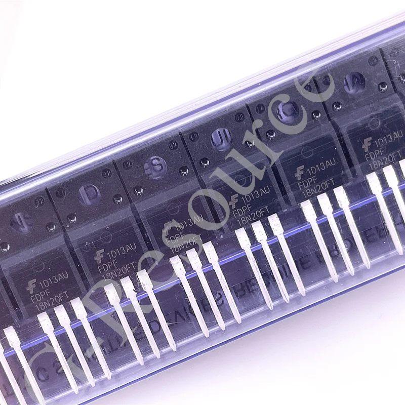 Set of 10 FDPF18N20FT MOSFET Transistors for Power 2 Set of 10 FDPF18N20FT MOSFET Transistors for Power - Image 2