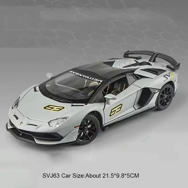 Lamborghini Revuelto SVJ63 Model 1:24 Alloy Car 10 Lamborghini Revuelto SVJ63 Model 1:24 Alloy Car - Image 10