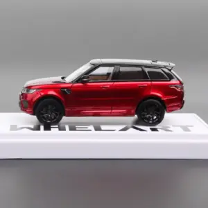 Red Land Rover Discovery 4 Diecast Model 1/64