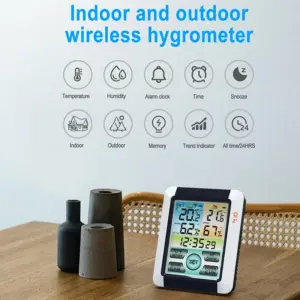Modern Touch Screen Weather Station with Outdoor Sensors 7 S6d984655085c44d981f3f1f72e685cefd