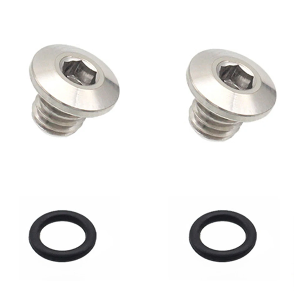 Vibrant Titanium Bicycle Bleed Screws, M5x5-8 6 Vibrant Titanium Bicycle Bleed Screws, M5x5-8 - Image 6