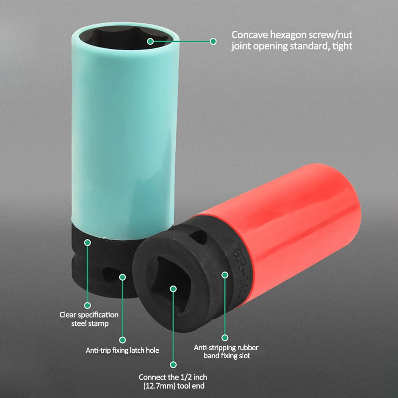 Automotive Impact Socket Set 15-22mm Durable Steel 6 Automotive Impact Socket Set 15-22mm Durable Steel - Image 6