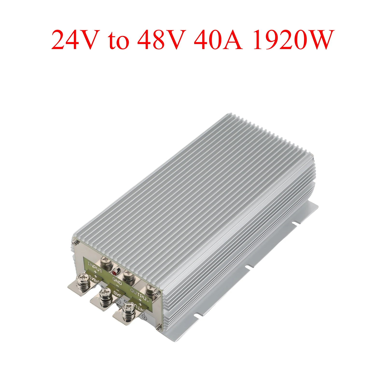 DC 24V to 48V Power Converter with Finned Heat Sink 6 DC 24V to 48V Power Converter with Finned Heat Sink - Image 6