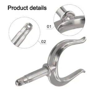 Marine Stainless Steel Oarlock Bracket 9 S7002a60091f94f14b7e033de8978d7e2G