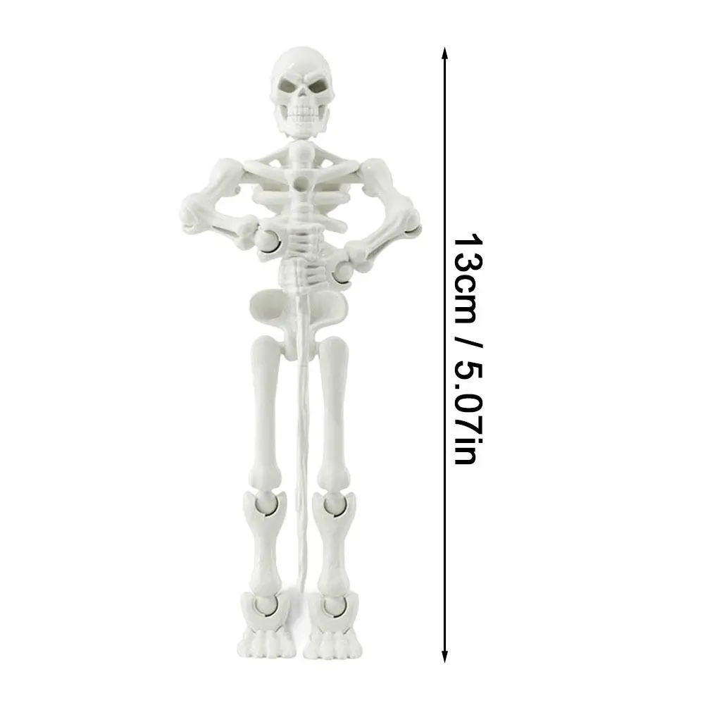 13 cm Vibrant Metal Skeleton Figurine with Magnetic Assembly 6 13 cm Vibrant Metal Skeleton Figurine with Magnetic Assembly - Image 6