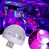 Portable USB LED Disco Ball Light for Car