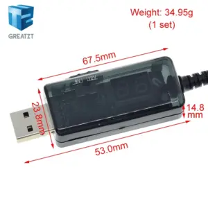 USB Boost Converter Module 5V to 12V/9V 7 S7122a6dae7a347be89030fc054740bc59