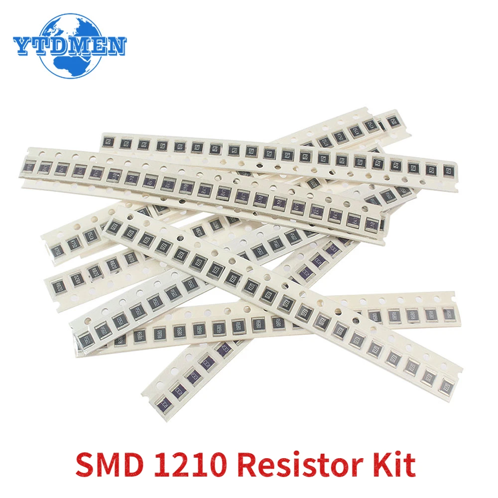 High-Precision 1210 SMD Resistor Kit 200 pcs 2 High-Precision 1210 SMD Resistor Kit 200 pcs - Image 2