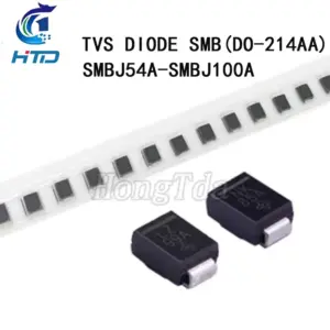 50-Pack Surface-Mount TVS Diodes for Circuit Protection