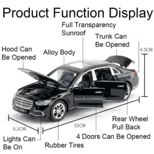 1:32 Scale SLR and S400L Diecast Model Cars 15 S72460c168824409fab001b9907ae298fb
