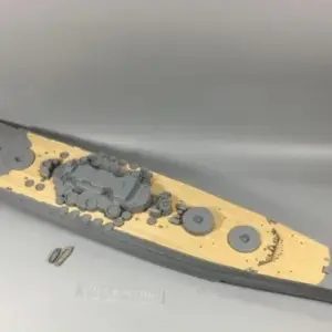 1:350 Scale Yamato Wooden Deck for Tamiya 78030