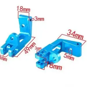 Blue Aluminum RC Parts Set for 4WD Models 9 S7246de0e8d1145aa90ead261fe0eb17eW