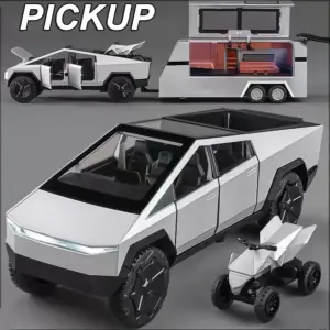 Futuristic 1/32 Diecast Pickup Truck Model
