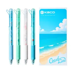Coastline Blue Retractable Gel Pen 0.5mm 13 S72ac47de1772470e84a9f475ad9f2951E