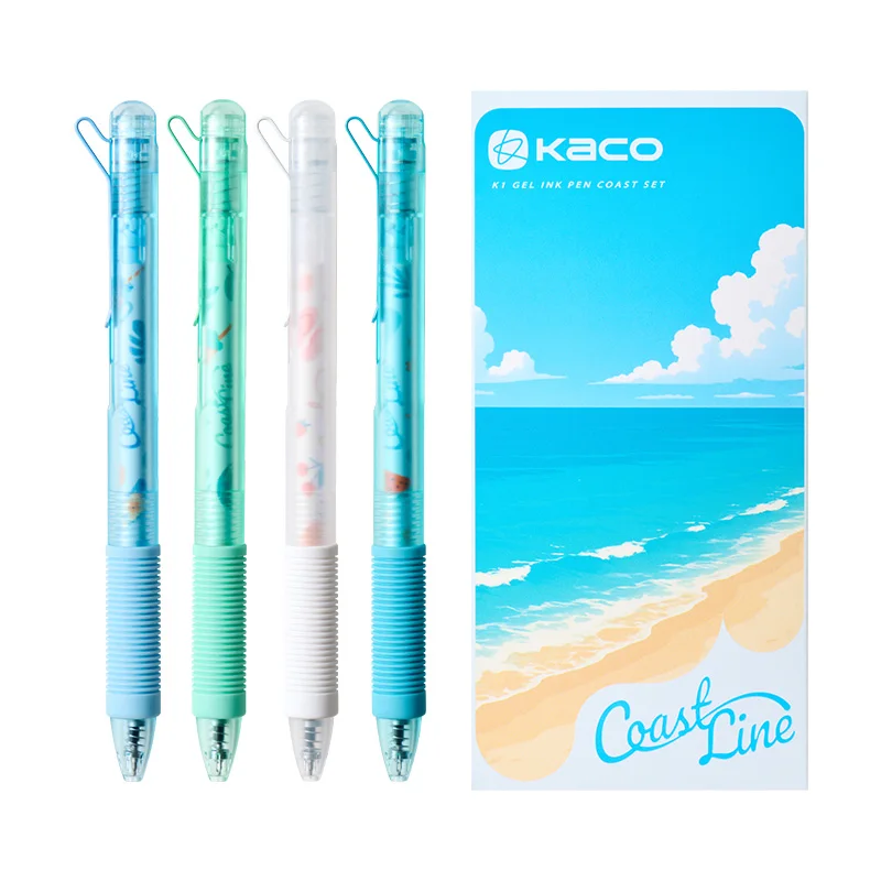Coastline Blue Retractable Gel Pen 0.5mm 7 Coastline Blue Retractable Gel Pen 0.5mm - Image 7