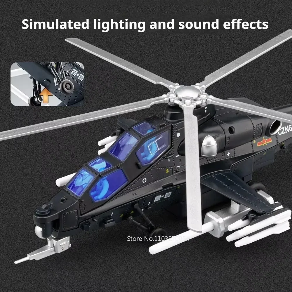 1:52 CAIC Z-10 Military Helicopter Model 3 1:52 CAIC Z-10 Military Helicopter Model - Image 3