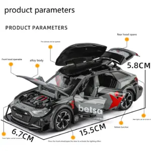1:32 RS6 Diecast Model Car for Collectors 9 S72ef41b7eb604a6f8245cba1776601497
