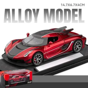 1:32 Scale Diecast Supercar Model in Multiple Colors 18 S73251d8daa4d409c9626e50f6cd1f49dx