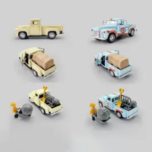 Alloy North American Pickup Truck Model 12.5cm