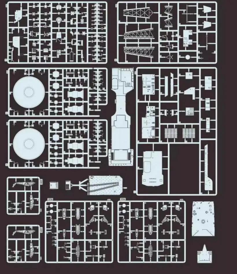 USS Cowpens CG-63 1/350 Scale Ship Model Kit 4 USS Cowpens CG-63 1/350 Scale Ship Model Kit - Image 4