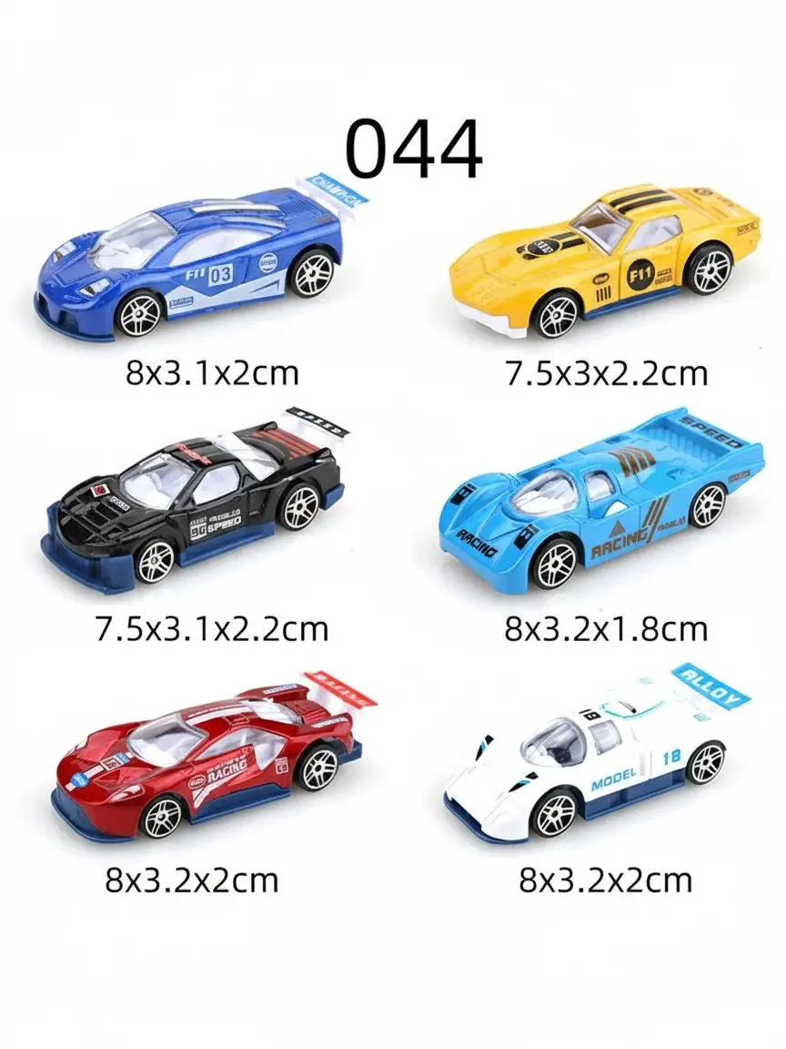 6-Piece 1/64 Die-Cast Racing Car Set 7 6-Piece 1/64 Die-Cast Racing Car Set - Image 7