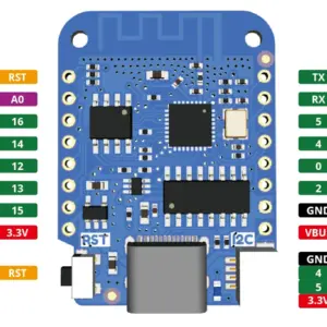 WeMos D1 Mini V4.0.0 Wi-Fi Development Board 5 S74892899e3db42edae1db2990a0278613