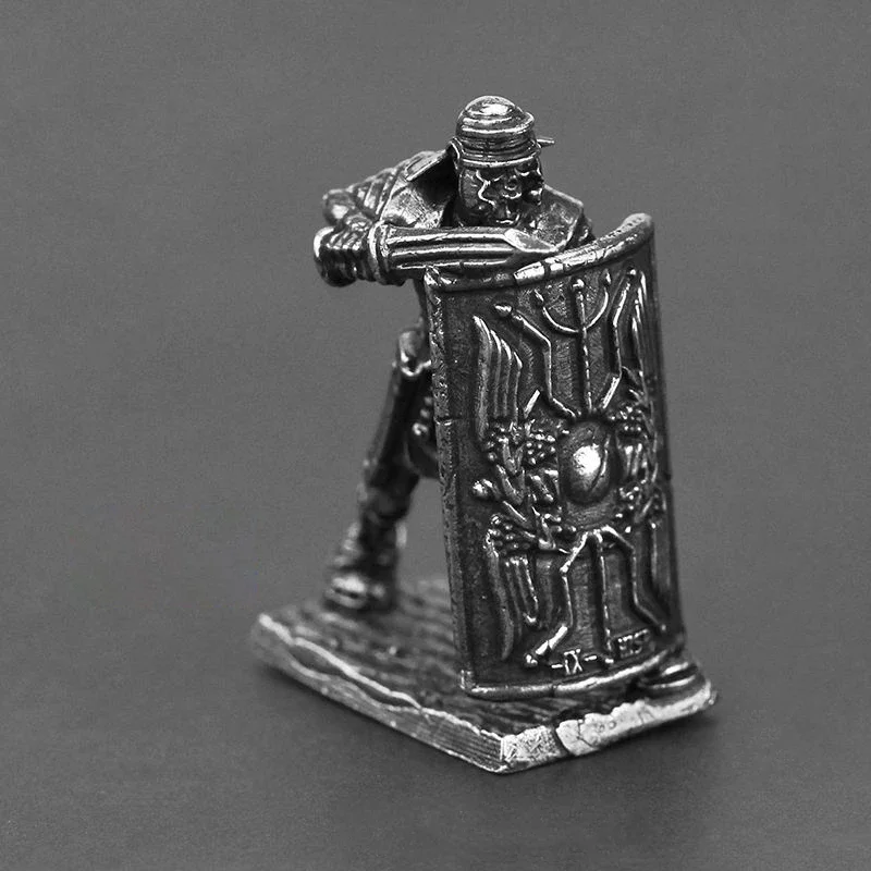 Roman Legion Copper Soldier Miniature Display 6 Roman Legion Copper Soldier Miniature Display - Image 6