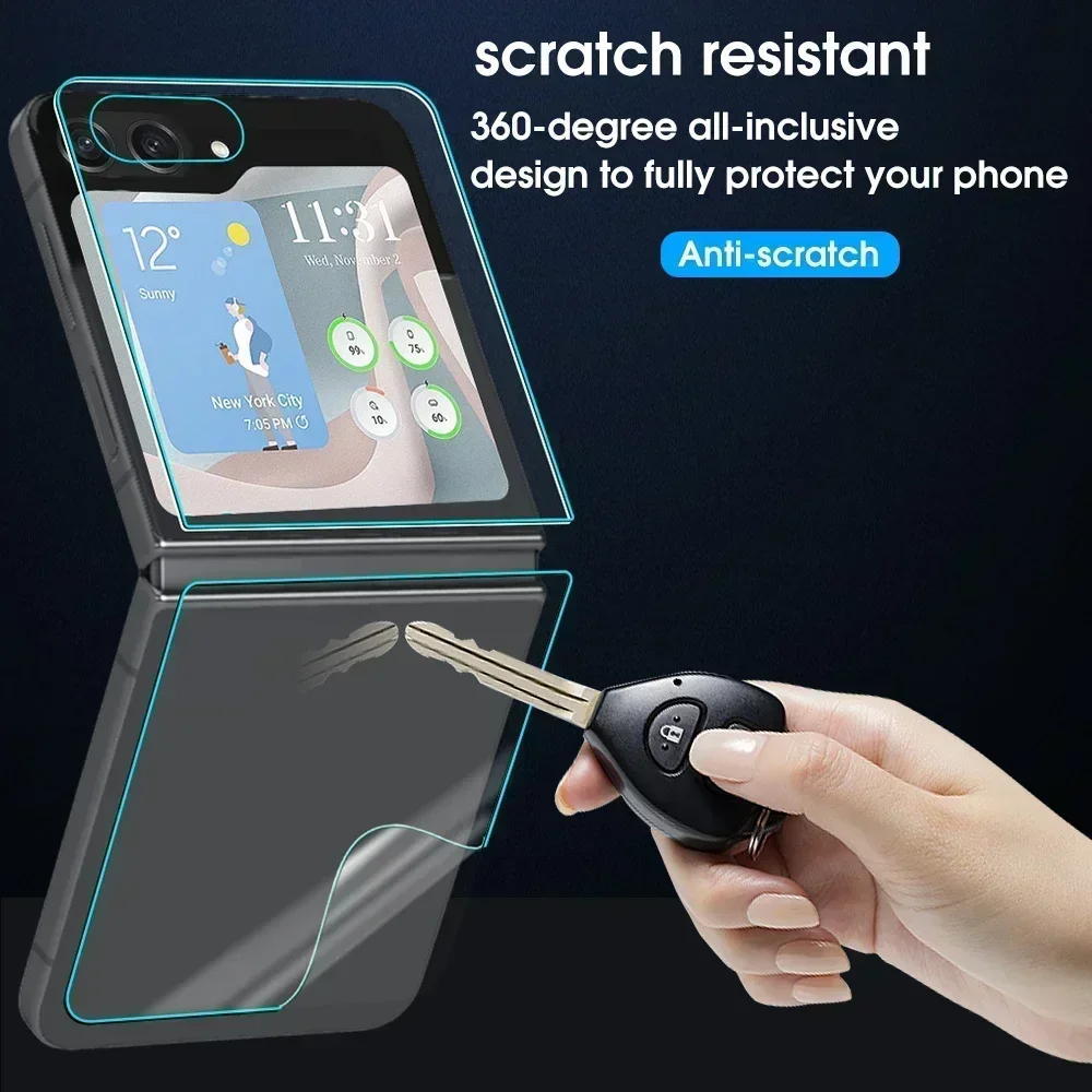 Hydrogel Screen Protector for Samsung Galaxy Z Flip 2 Hydrogel Screen Protector for Samsung Galaxy Z Flip - Image 2