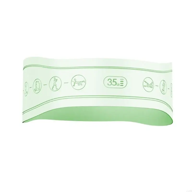 Silicone Resistance Band 15-50 lbs for Fitness 9 Silicone Resistance Band 15-50 lbs for Fitness - Image 9