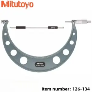 Mitutoyo 126-125/126-126 Precision Micrometer 0-25mm 19 S765e821f9d4a47e2a16db65101844e38G
