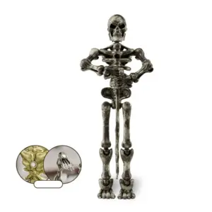 13 cm Vibrant Metal Skeleton Figurine with Magnetic Assembly 19 S7662e48f03924b55abec8cc8111d94b4s