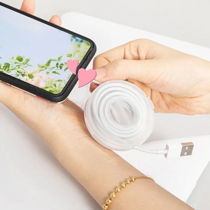 Transparent Charging Cable Organizer for USB & Data Cables 3 Transparent Charging Cable Organizer for USB & Data Cables - Image 3