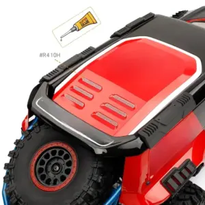 1/8 Scale RC Crawler Armor Grille for MJX H8P 15 S770d03a826f34751b933ebf4e1a195644