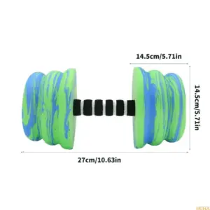 Colorful Water Fitness Foam Dumbbells Set 15 S77aec76ac4df4aba8fb13a38f28dfe6b5