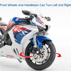 1/12 Honda CBR1000RR Motorcycle Model 14 S77bdcab0725f41cfa7551e44fc0a3d7em