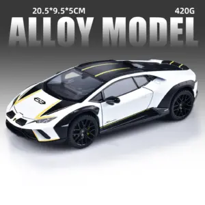 1:24 Lamborghini Huracan Sterrato Scale Diecast Model 17 S77e0118901ae46548d984a9ff468a93fx