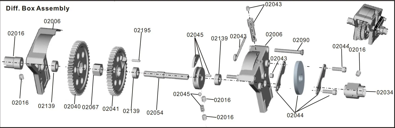 Purple Aluminum Gear Set for 1/10 RC Cars 2 Purple Aluminum Gear Set for 1/10 RC Cars - Image 2