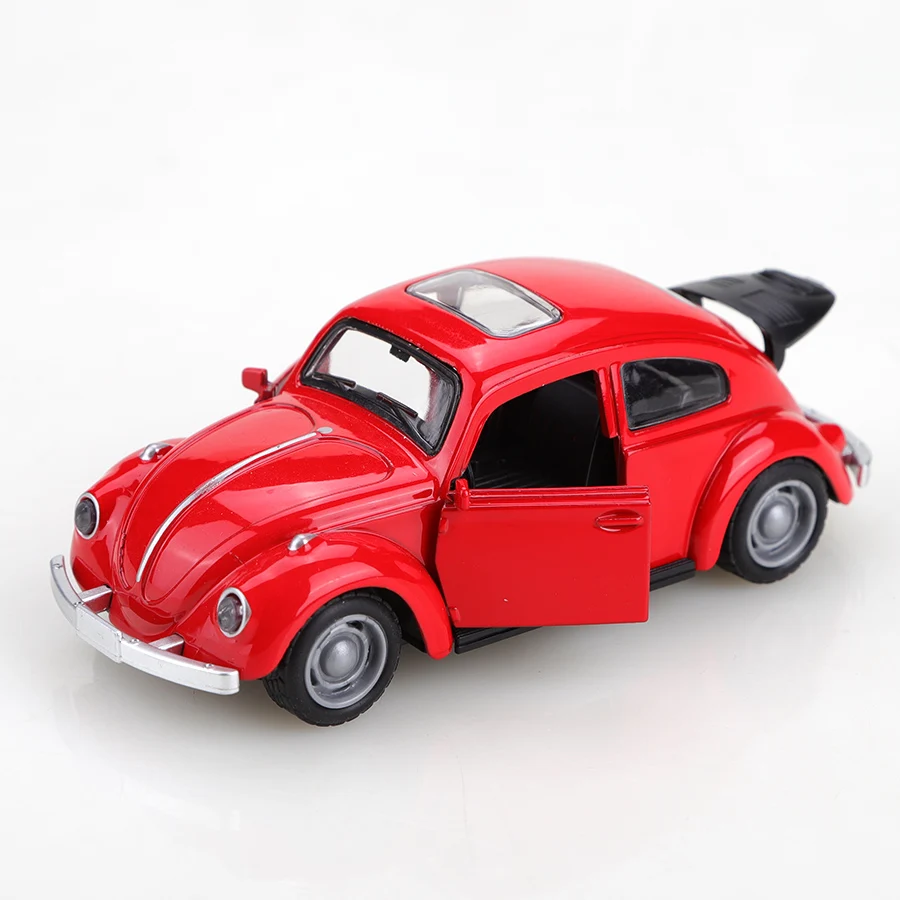 Vintage Volkswagen Beetle Die-Cast Pullback Toy Car 4 Vintage Volkswagen Beetle Die-Cast Pullback Toy Car - Image 4