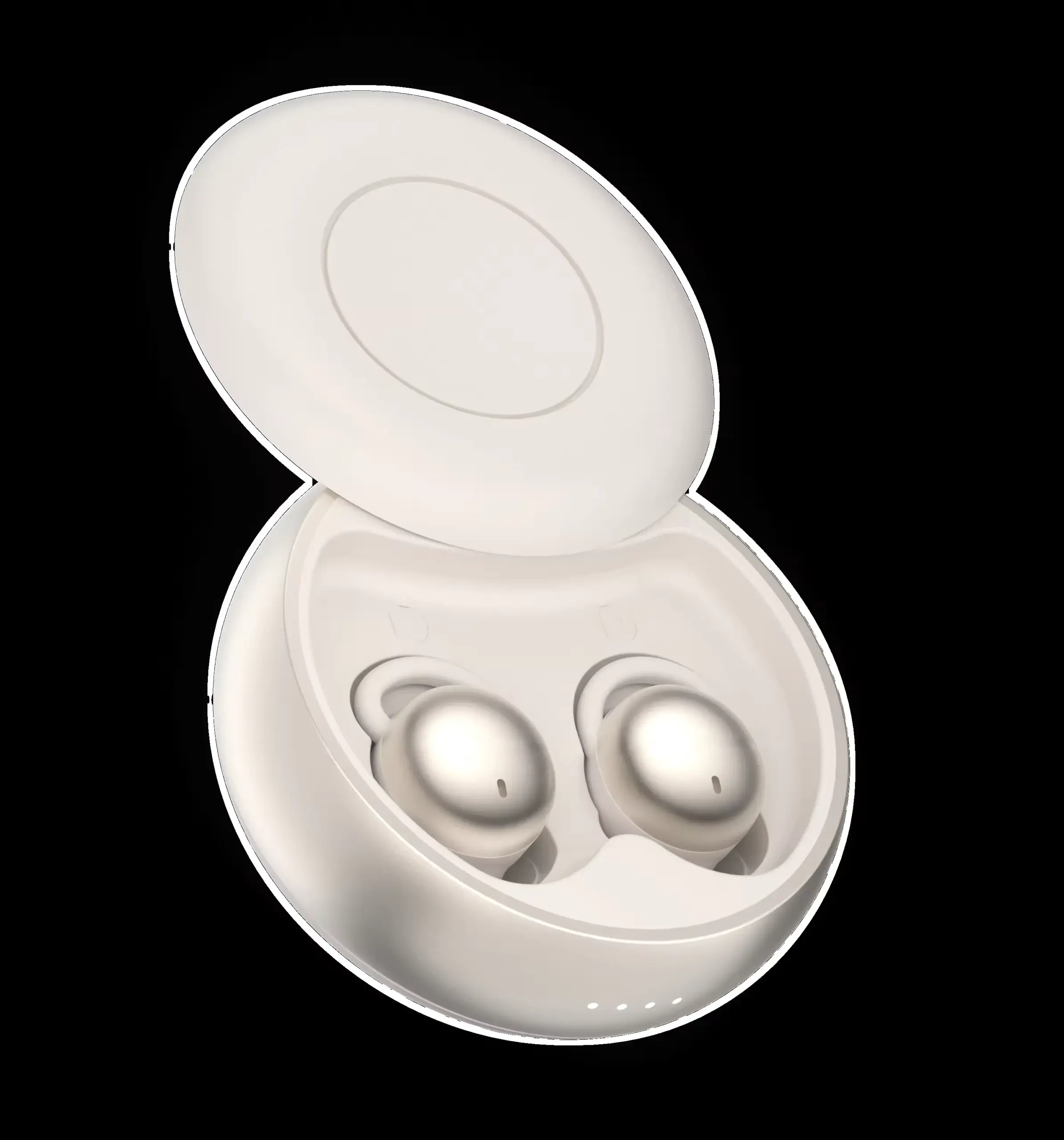 White Wireless Sleep Earphones with Noise Cancellation 6 White Wireless Sleep Earphones with Noise Cancellation - Image 6