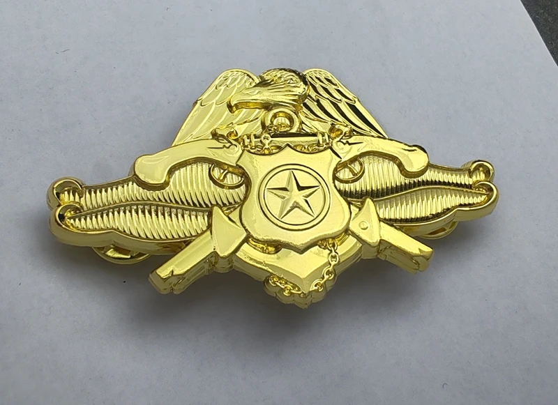 Gold US Navy Master/Officer Badge 5 Gold US Navy Master/Officer Badge - Image 5