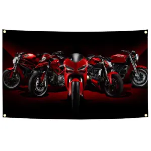 Ducati 90x150cm Motorcycle Wall Flag 12 S7a4df3863a6a43a8819056d221e3e7e9Q