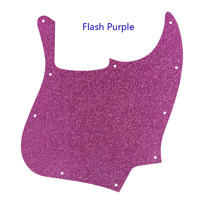 Flame-Patterned Pickguard for 5-String Jazz Bass 2 Flame-Patterned Pickguard for 5-String Jazz Bass - Image 2