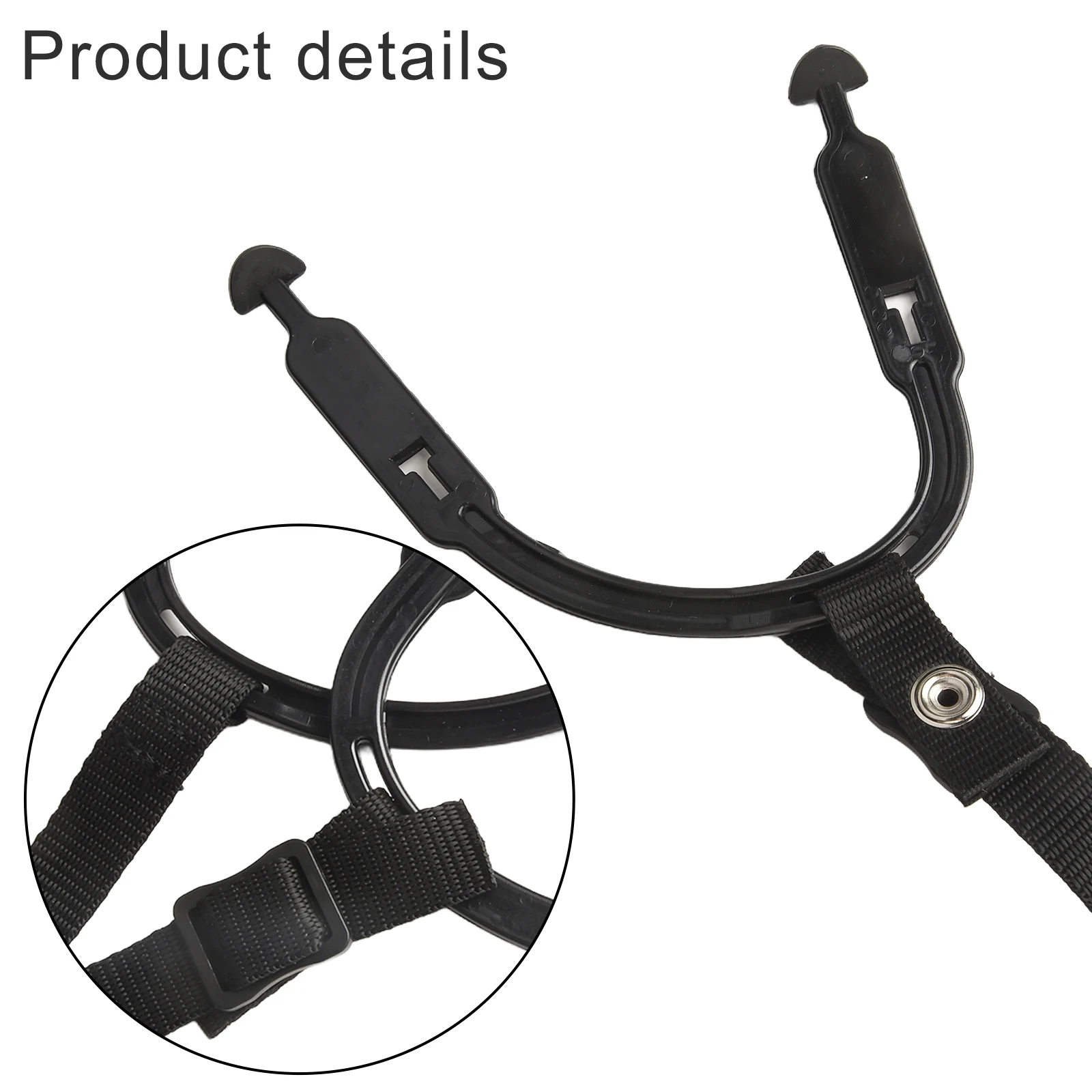 Black Hockey Helmet Chin Strap for Comfort 3 Black Hockey Helmet Chin Strap for Comfort - Image 3