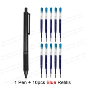 Premium 0.5mm Metal Black Gel Pen 19 S7d53b733fee64a66b4bc952f790643533