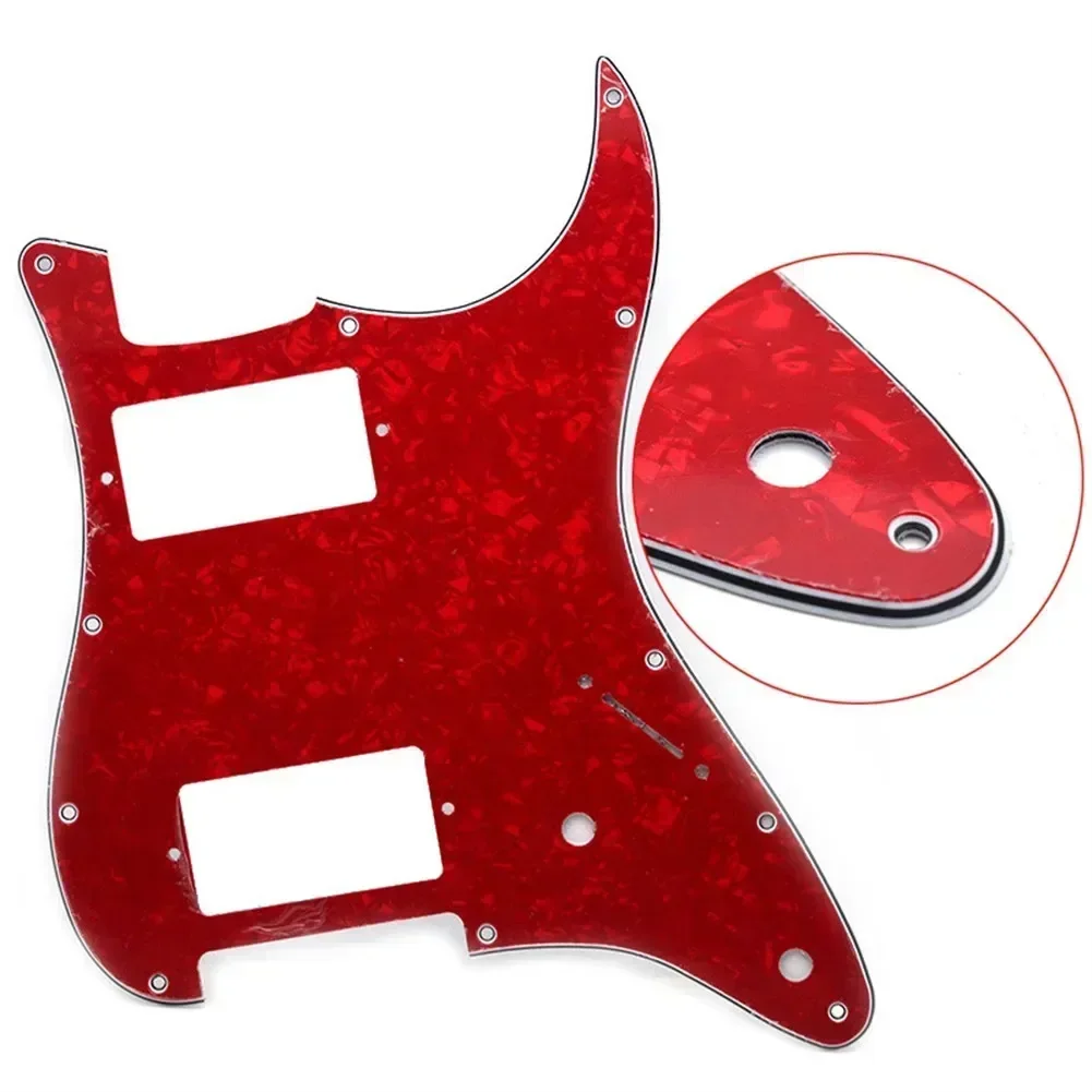 Red Tortoise Stratocaster Pickguard for Guitars 2 Red Tortoise Stratocaster Pickguard for Guitars - Image 2