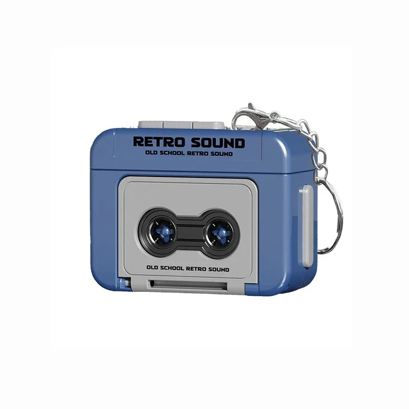 Vintage Cassette Recorder Keychain with Sound 9 Vintage Cassette Recorder Keychain with Sound - Image 9