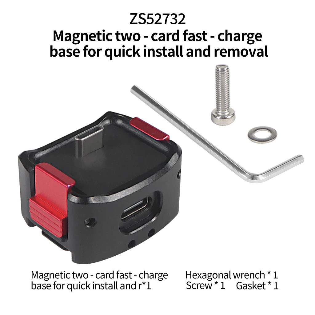 DJI Osmo Pocket 3 Aluminum Power Base 10 DJI Osmo Pocket 3 Aluminum Power Base - Image 10