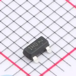 Set of 100 Surface-Mount PNP Triodes SOT-23