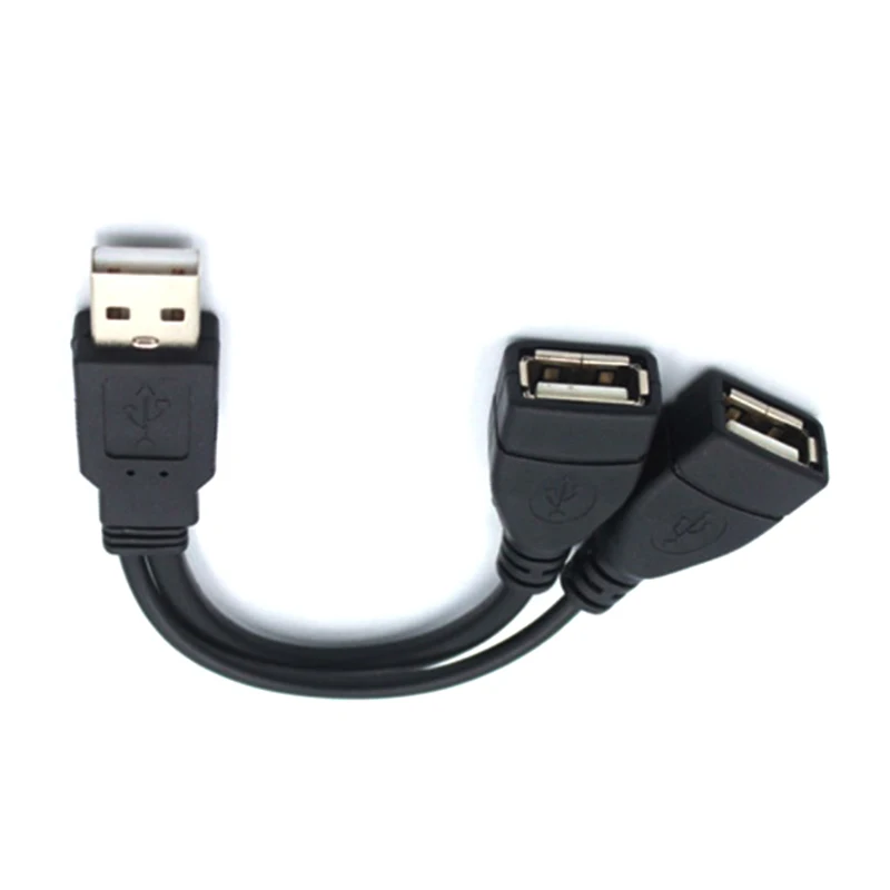 USB 2.0 Double Splitter Cable 15/30cm 2 USB 2.0 Double Splitter Cable 15/30cm - Image 2